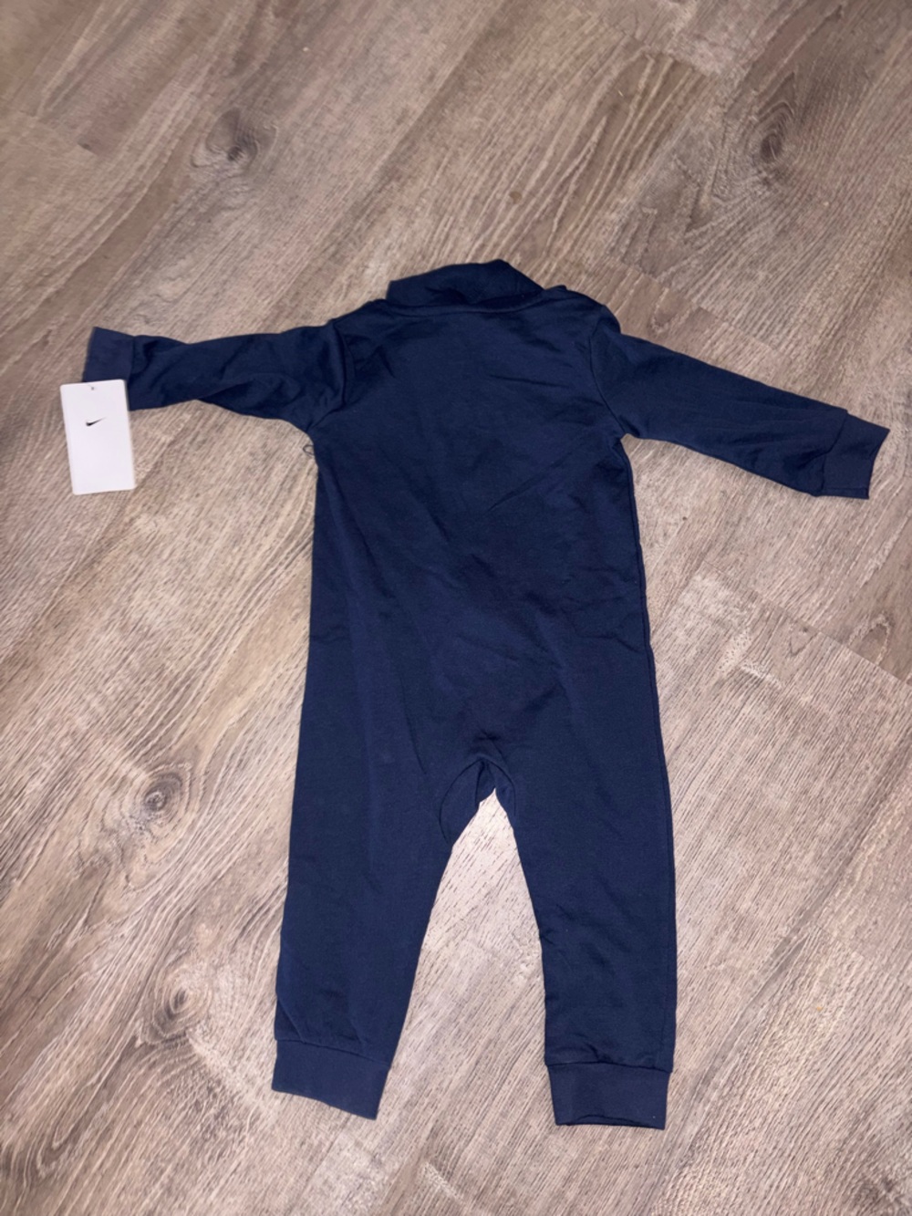 Nike Navy Blue Kids One-Piece Romper